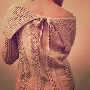 White House Black Market Off the Shoulder Sweater